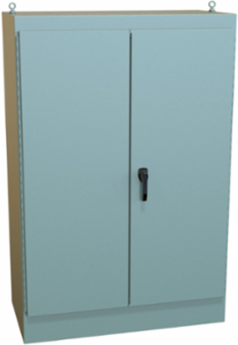 DBL DR FREE STANDING ENCL - 72.06 x 48.06 x 24.06