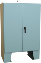 NEMA 12 TWO DR ENCL C/W MTG FT - 60.13 x 48.06 x 24.69
