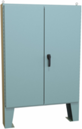 NEMA12 TWO DR ENCL.C/W MTG FT - 60.13 x 48.06 x 8.69