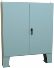 NEMA12 TWO DR ENCL.C/W MTG FT - 60.13 x 60.06 x 10.69