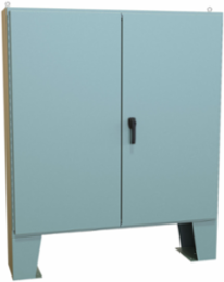 NEMA12 TWO DR ENCL.C/W MTG FT - 60.13 x 60.06 x 12.69
