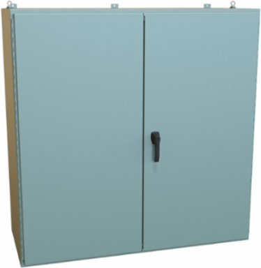 NEMA 12 TWO DR ENCL 60X60X24 - 60.13 x 60.06 x 24.69