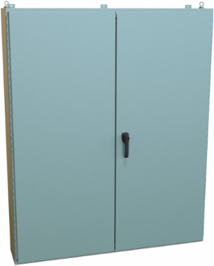 NEMA 12 TWO DR ENC72X60X10 - 72.13 x 60.06 x 10.69