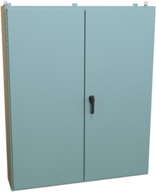 NEMA12 TWO DR ENC72X60X12 - 72.13 x 60.06 x 12.69