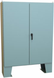 NEMA 12 TWO DR ENCL C/W MTG FT - 72.13 x 60.06 x 16.69