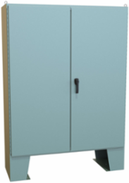 NEMA 12 TWO DR ENCL C/W MTG FT - 72.13 x 60.06 x 20.69