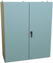 NEMA 12 TWO DR ENCL 72X60X24 - 72.13 x 60.06 x 24.69
