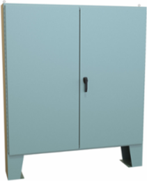 NEMA12 TWO DR ENCL.C/W MTG FT - 72.13 x 72.06 x 12.69
