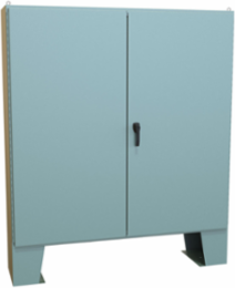 NEMA12 TWO DR ENCL.C/W MTG FT - 72.13 x 72.06 x 16.69