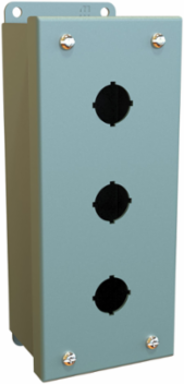 22MM Pushbutton Enclosure 8 Inch x 3.3 Inch x 2.8 Inch, Steel, IP54