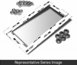FRAMELESS WINDOW KIT 12.8X2.8