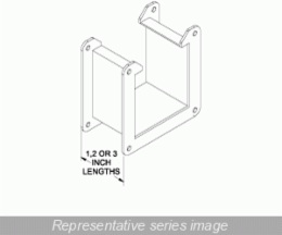 N12 Wireway 3 Inch Nipple - Steel, 3 lbs, RoHS & REACH Compliant