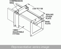 ADJUSTABLE FITTING 8"