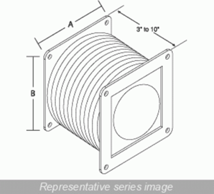 N4X WIREWAY 6X6 FLEX FITTING