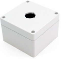 N4X Push Button Enclosure, 3.5 Inch x 3.5 Inch x 2.4 Inch, Polycarbonate Plastic, IP66