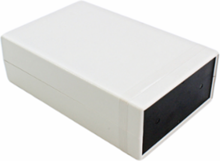 GPABS CASE C/W PLSTC ENDS - 9.84 x 6.3 x 3, ABS Plastic
