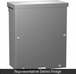 Type 3R Screw Cover Box 10 x 8 x 6 Inch Galvanized Steel, IP24