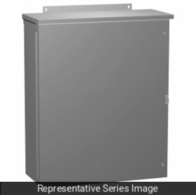 3R Hinge Cover 16 x 16 x 6 Inch - Galvanized Steel, 18 lbs, IP24
