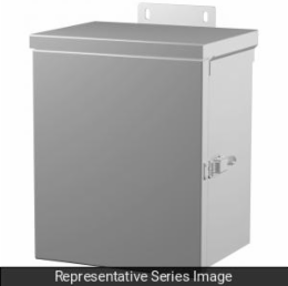Type 3R Hinge Cover 6 x 6 x 4 Inch Galvanized Steel IP24