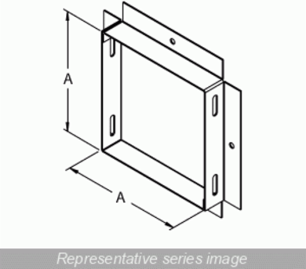 PANEL ADAPTER 12X12-GALV