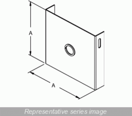 CLOSURE PLATE KO 12X12