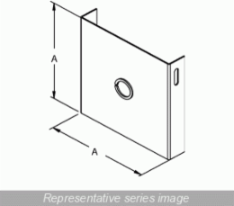 CLOSURE PLATE KO 6X6
