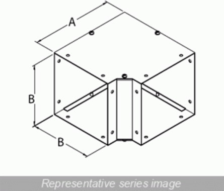 ELBOW 90DEG 4X4-GALV