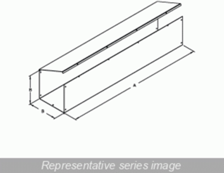 STRAIGHT SECTION 10X10X48 - 10 x 10 x 48
