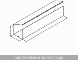 STRAIGHT SECTION 10X10X48 - 10 x 10 x 48
