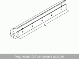 STRAIGHT SECTION KO 6X6X120 - 6 x 6 x 120