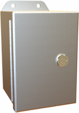 ECLIPSE JR. ALUM - 1 DR WALLMT - 6 x 4 x 4