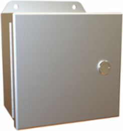 ECLIPSE JR. ALUM - 1 DR WALLMT - 6 x 6 x 4