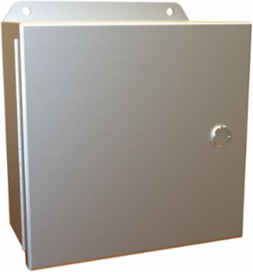 ECLIPSE JR. ALUM - 1 DR WALLMT - 8 x 8 x 4