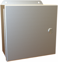 ECLIPSE JR. ALUM - 1 DR WALLMT - 8 x 8 x 4
