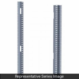 33U Combi Rails for 19 Inch Rack Mounting, 15 lbs, USMCA & RoHS Compliant