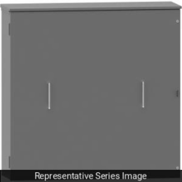 Electrical Type 3R Cabinet 48 x 36 x 11 Inch, Galvanized Steel, IP24