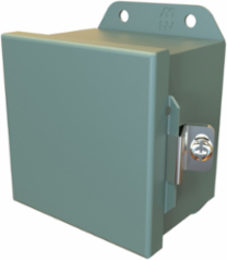 N4 J BOX HINGED 4X4X3 - 4 x 4 x 3