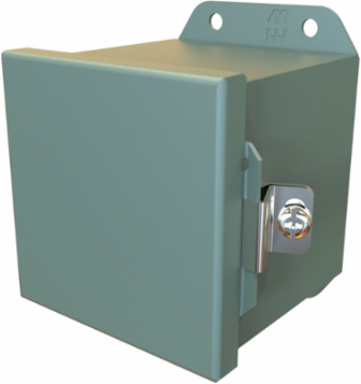 N4 J BOX HINGED 4X4X4 - 4 x 4 x 4