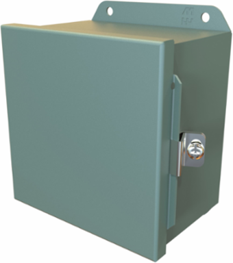 N4 J BOX HINGED 6X6X4 - 6 x 6 x 4