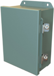 N4 J BOX HINGED 8X6X3.5 - 8 x 6 x 3.5