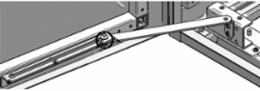 HME DOOR STOP KIT
