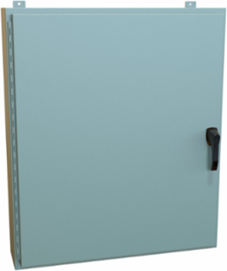 N4,12 ENCL 42X36X8 STEEL/GRAY - 42 x 36 x 8