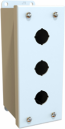 Pushbutton Enclosure Box 3 Hole 22mm Steel 7 Inch x 2.75 Inch x 3.5 Inch