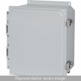 PC NON MET LATCH CLR FEET - 14 x 12 x 6