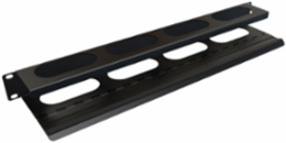 1U Hinged Horizontal Cable Manager 2.5 Inch Depth, 2.68 lbs