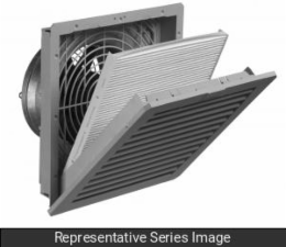 169 CFM Filter Fan 230V Black, 10 lbs