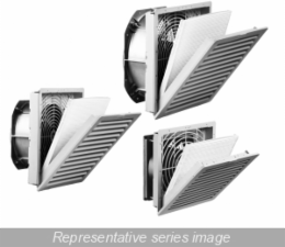 427 CFM Slimline Filter Fan 230V, 10 lbs, RoHS Compliant