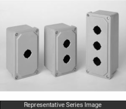 N4X Wallmount Enclosure 7 x 4 x 4 Inch, IP66, Polyester Plastic, 4 lbs
