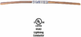 Copper #6 Solid Secondary Conductor for Lightning Protection, UL Listed