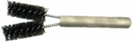 Cable Cleaning Brush, V-Shape Steel Bristles for Oxidized Cables